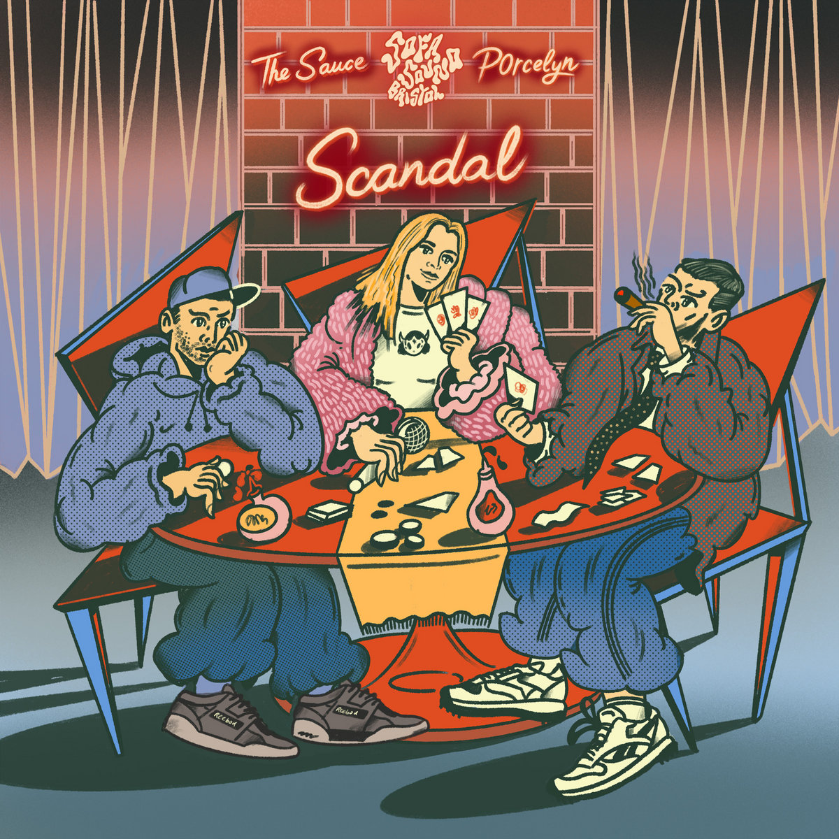 Official artwork for The Sauce & Porcelyn — Scandal