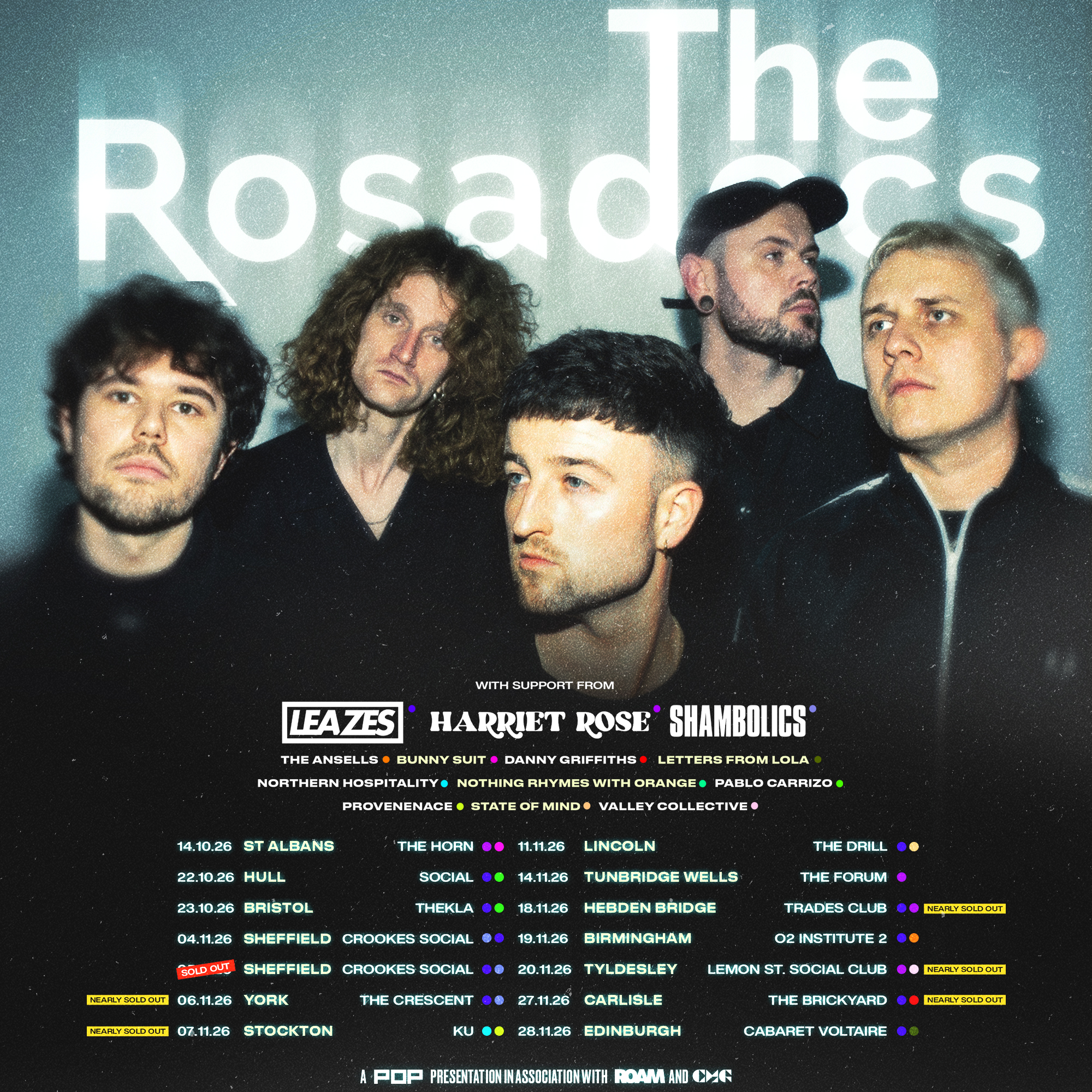 The Rosadocs — Thekla tour artwork